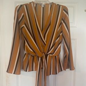 TOPSHOP Long Sleeve Blouse